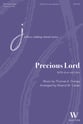 Precious Lord SATB choral sheet music cover